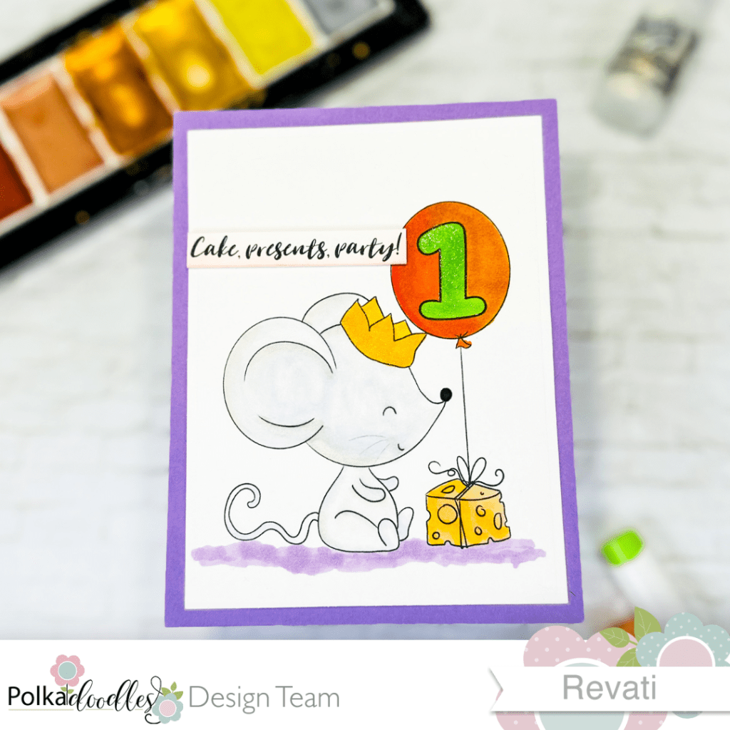 A Sweet Birthday Card Featuring the Adorable Birthday&nbsp;Mouse