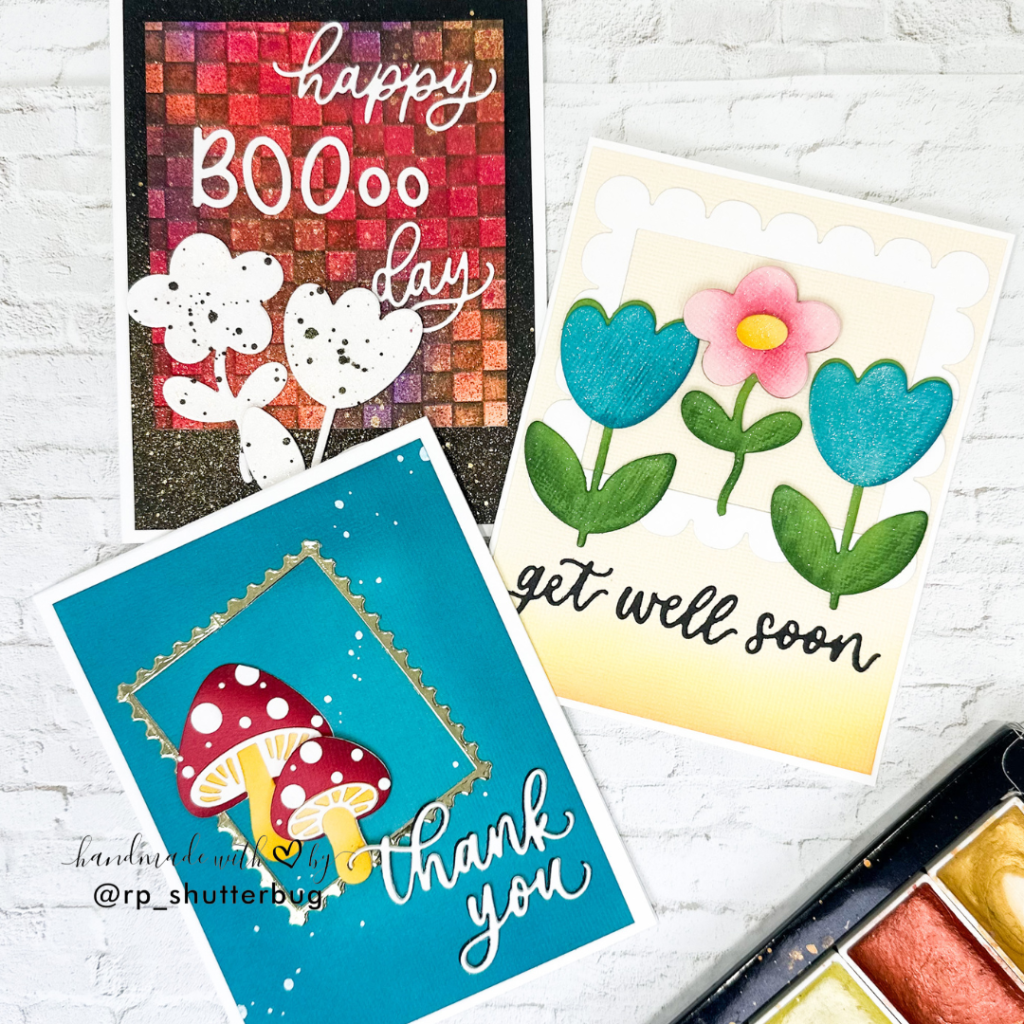 3 Creative Card Ideas with the New Letters by Shells Collection from&nbsp;Sizzix